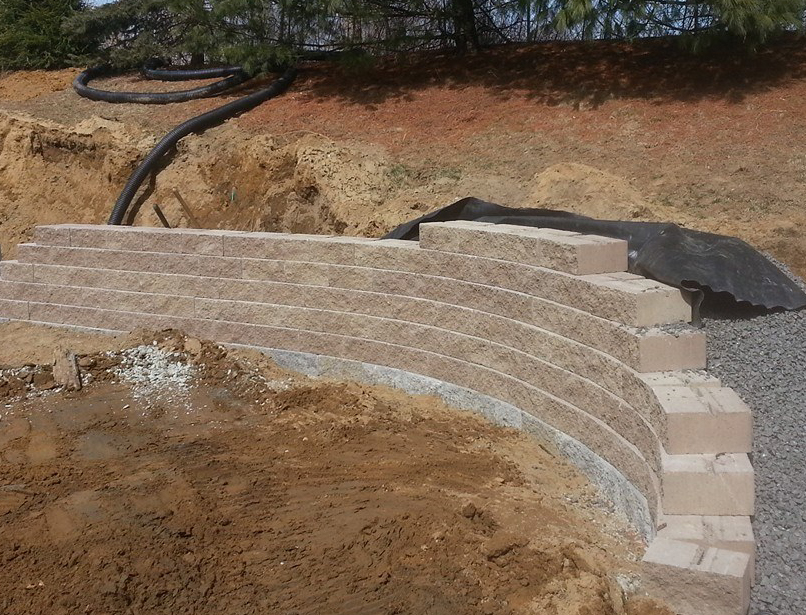 Retaining Walls & Excavating